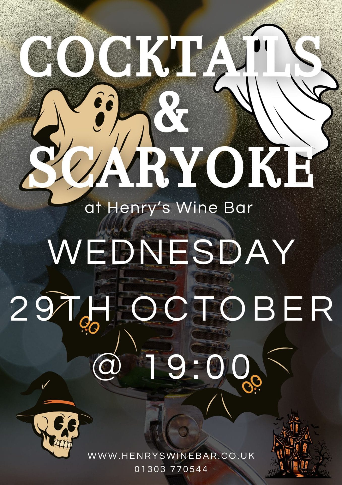 Cocktails and Karaoke - SPOOKY SPECIAL!!