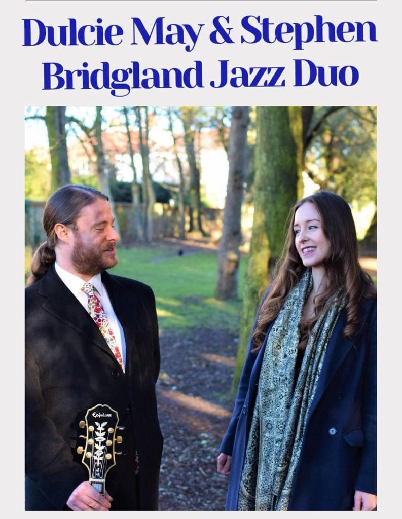 Dulcie May Moreno And Stephen Bridgland Jazz Duo